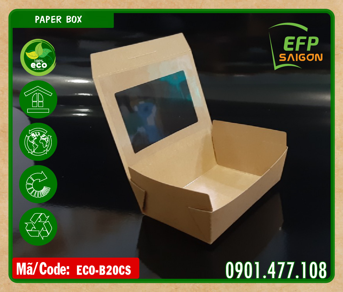 Hộp giấy đựng salad